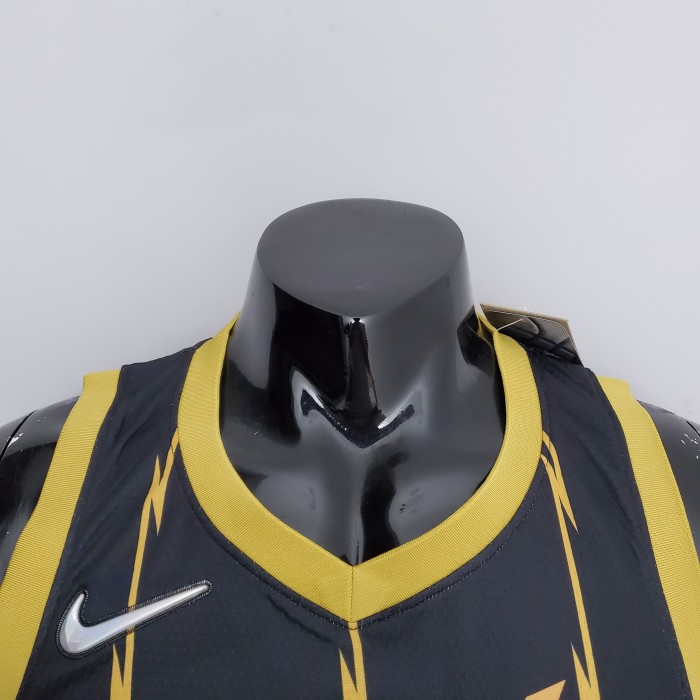 Fred VanVleet Toronto Raptors 2022 City Edition Swingman Jersey Black Gold