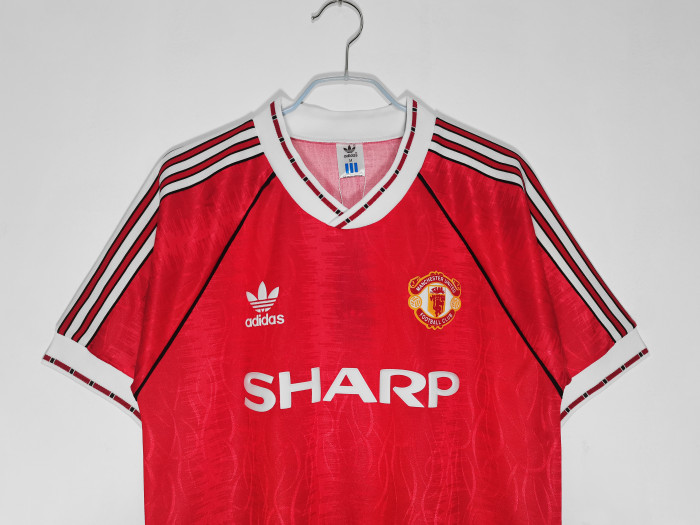 Manchester United Home Retro Jersey 1990/92