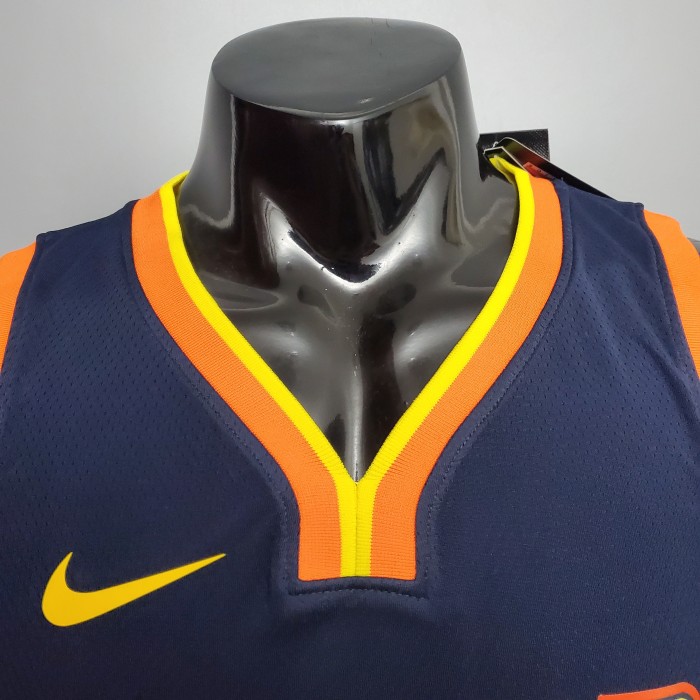 Stephen Curry Golden State Warriors City Edition Swingman Jersey Royal Blue