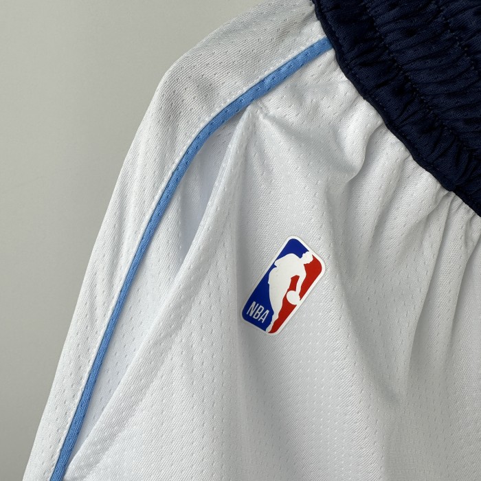 Los Angeles Clippers Team Basketball Shorts White 2025