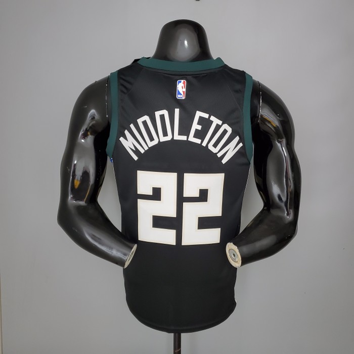 Khris Middleton Milwaukee Bucks Swingman Jersey Black