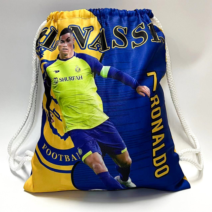 Football Team Classic Drawstring Bags Gym Bag Blanket roll Snug Backpack Funny Novelty