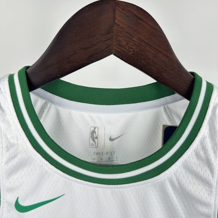 Boston Celtics KIds Jersey White Icon Edition NO.88 QUETA