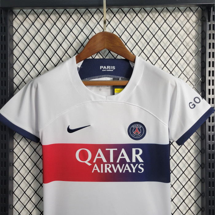 Paris Saint Germain Away Kids Jersey 23/24