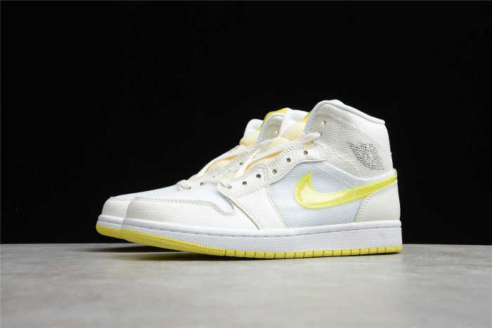 Air Jordan 1 Mid SE Voltage Yellow/White/Sail DB2822-107