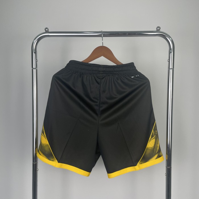 Golden State  Black Basketball Shorts City Edition 23seasom