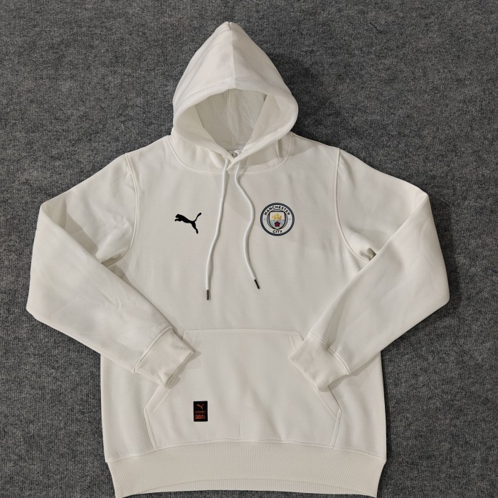 Manchester City Player fleece-lined Hoodie （Multiple colors）