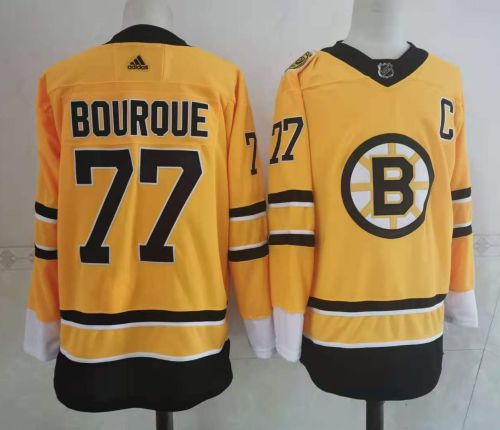 Boston Bruins Jersey Special Edition Yellow 20/21 NO.77 BOURQUE