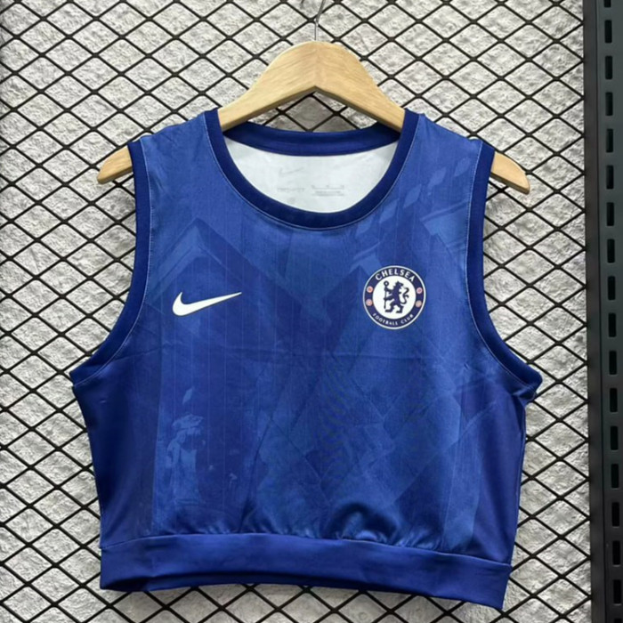 Chelsea Home Women Vest Jersey 25/26