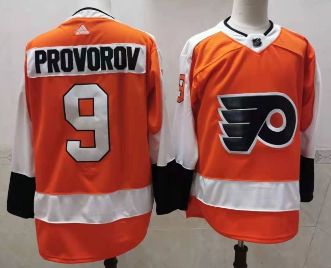Philadelphia Flyers Home Alternate Player Jersey Orange NO.9 PROVOROV