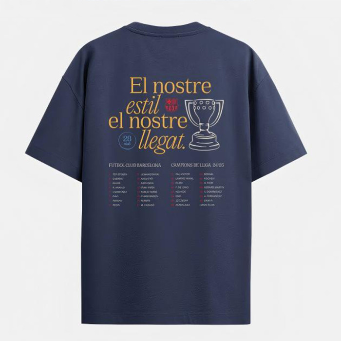 T-shirt La Liga winners 2025 Barcelona