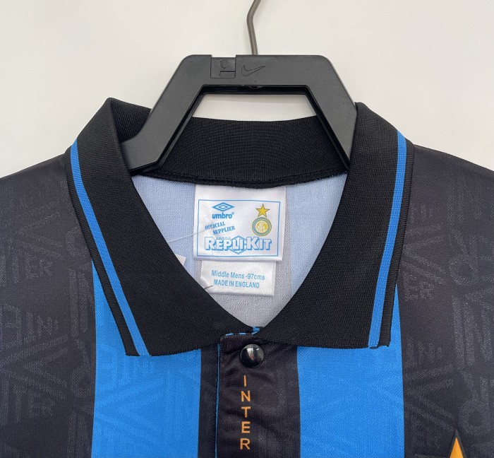 Inter Milan Home Retro Jersey 1992/94