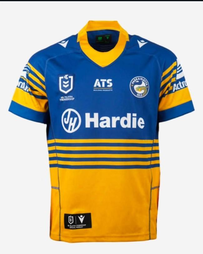 2026 Parramatta Eels Home Rugby Jersey.
