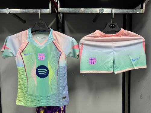 Barcelona Green Special Edition Kids Suit 25/26