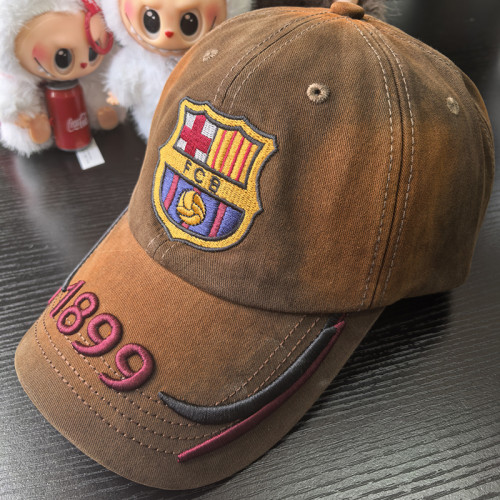 Travis Scott x FC Barcelona 1899 Distressed Hat