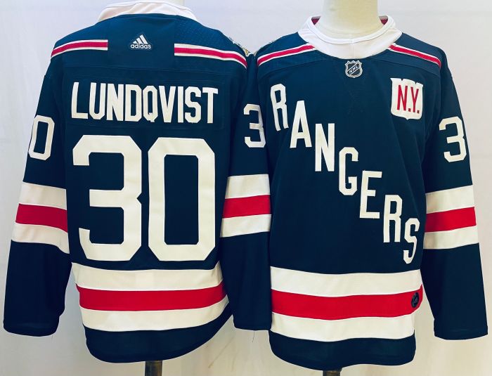 New York Rangers 2018 NHL Winter Classic Jersey Black NO.30 LUNDQVIST