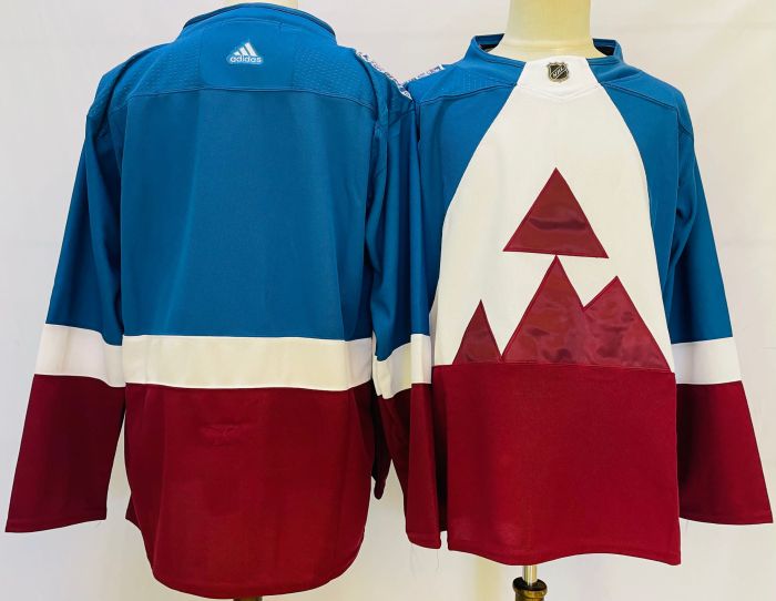 Colorado Avalanche Jersey 2020 Stadium Series Blue NO Number