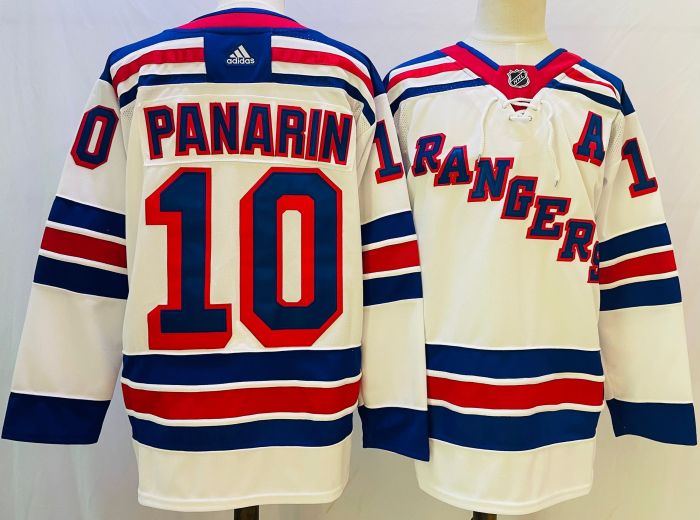 New York Rangers Home Jersey White 22/23 NO.10 PANARIN