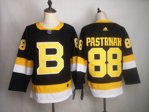 Boston Bruins Jersey Replica Black NO.88 PASTRNAK