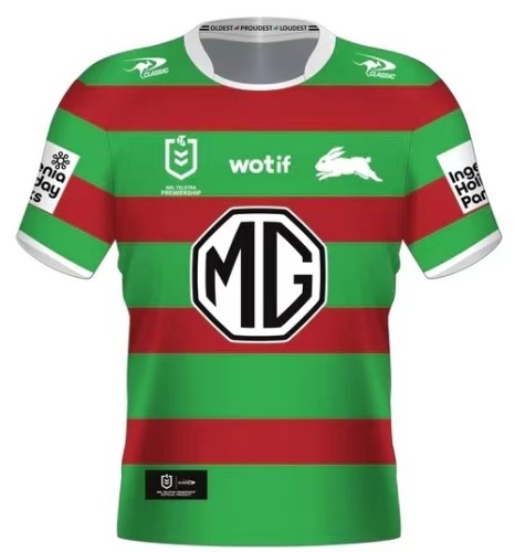 2025 South Sydney Rabbitohs Away Rugby Jersey
