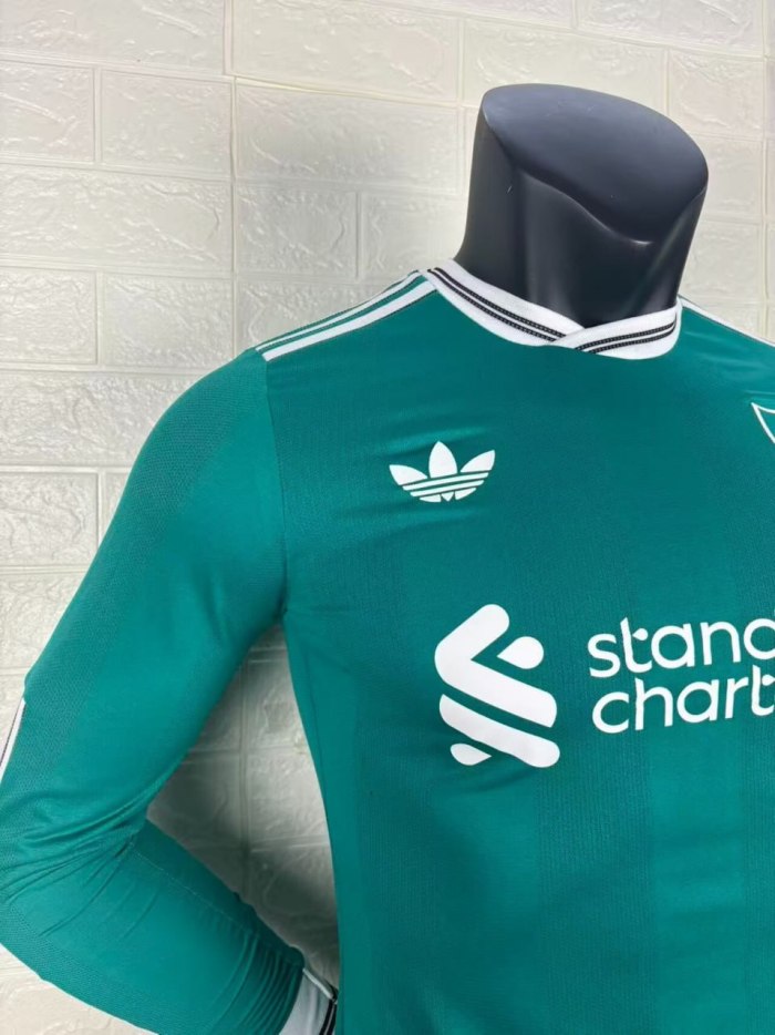Liverpool Third Player Long Sleeve Jersey 25/26