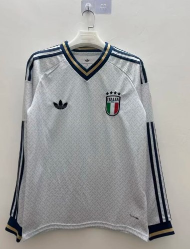 Italy 2026 World Cup Away Long Sleeve Men Jersey