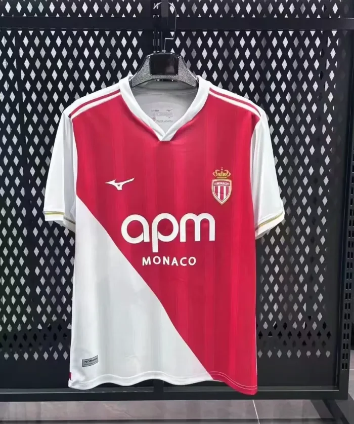 AS Monaco Home Man Jersey 25/26