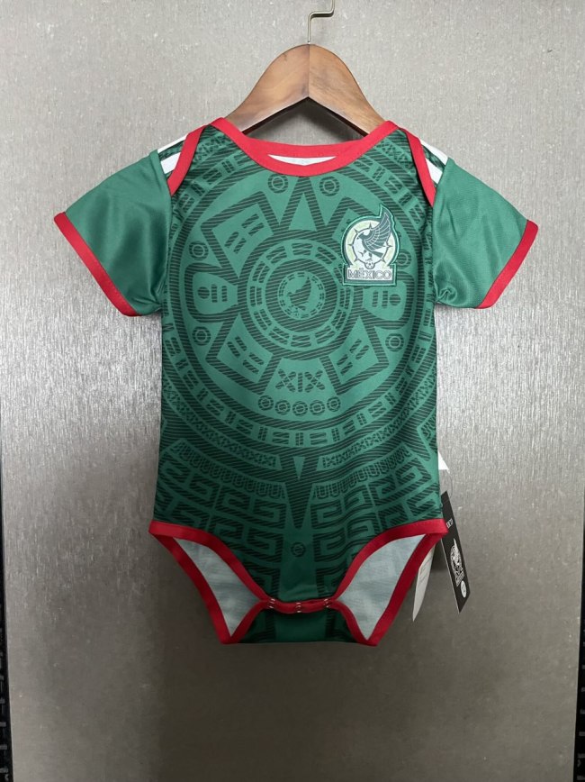 Mexico 2025 Baby Jersey Green
