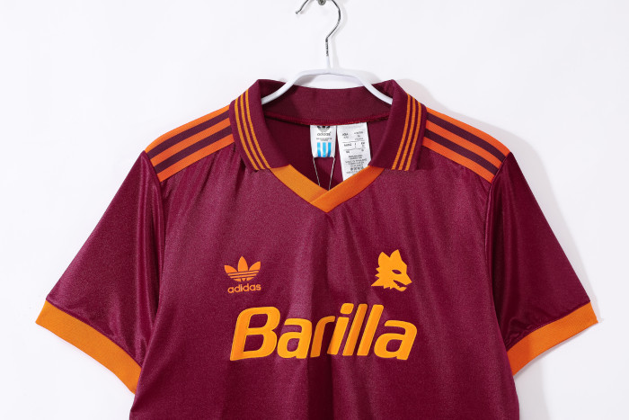AS Roma Home Retro Jersey 1992/94