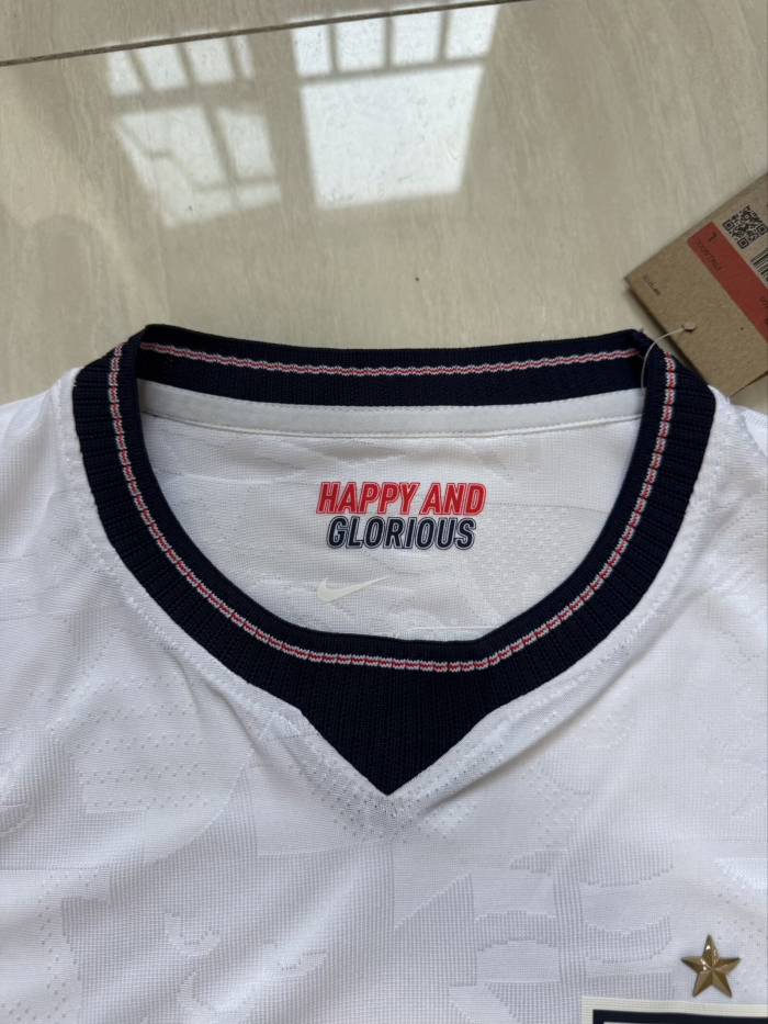 England 2026 World Cup Home Player Version Man Jersey