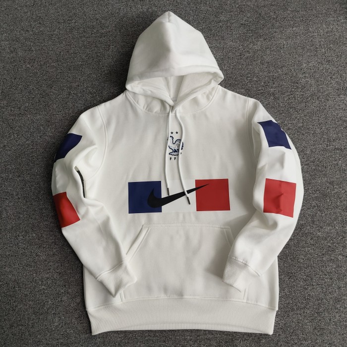 France Fleece Lined Hoodie （Multiple colors）