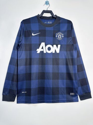 Manchester United Away Retro Long Sleeve Jersey 2013/14