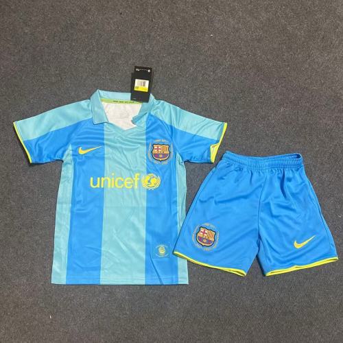 Barcelona Away Retro Kids Suit 2007/08