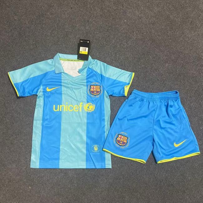 Barcelona Away Retro Kids Suit 2007/08