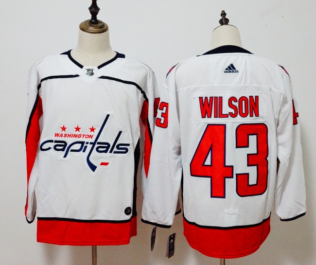 Washington Capitals Home Player White NO.43 WILSON