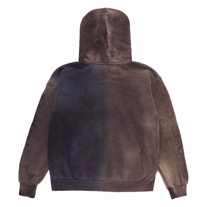 Barcelona X TRAVIS SCOTT Limited Edition SPLIT-DYE CREST HOODIE