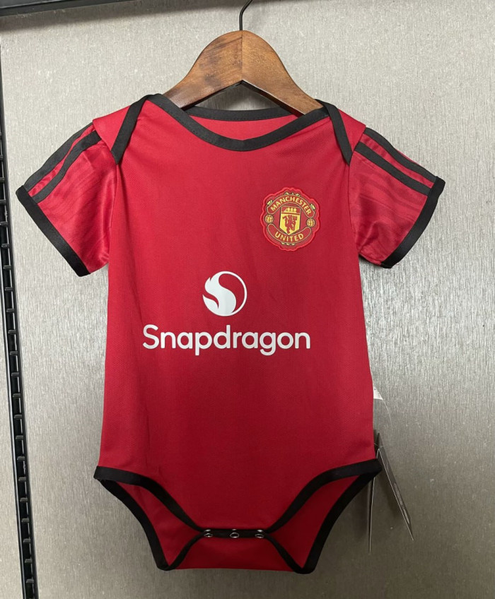 Manchester United Home Baby Jersey 25/26