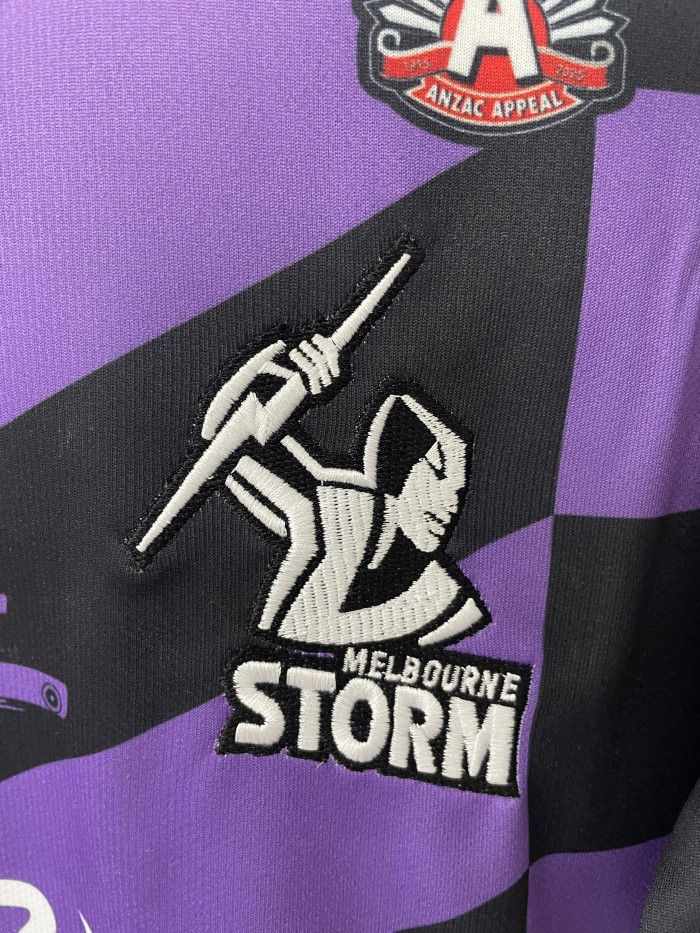 2025 Melbourne Storm Anzac RugbyJersey