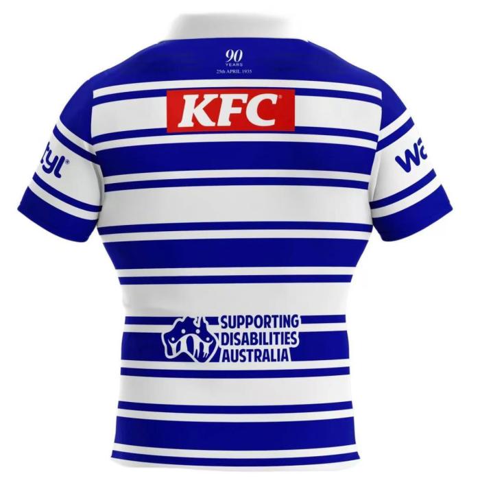 2025 Canterbury Bulldogs O'Neills Heritage Rugby Jersey.