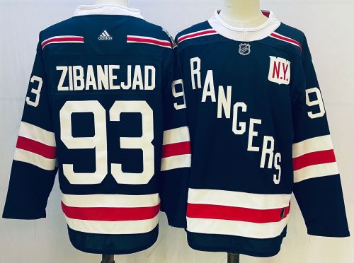 New York Rangers 2018 NHL Winter Classic Jersey Black NO.93 ZIBANEJAD