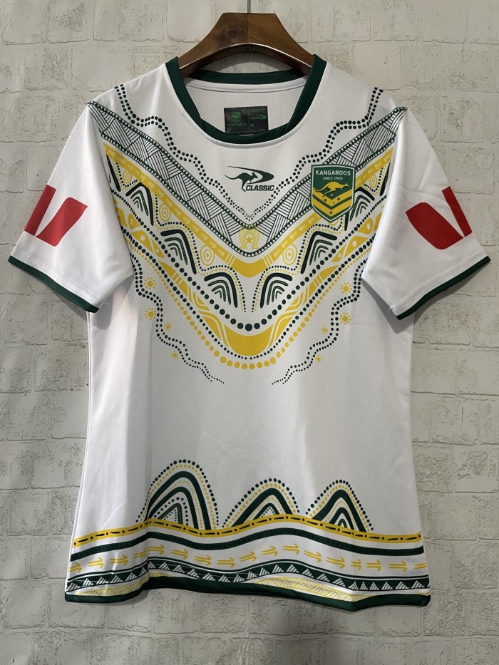2025 Australian Kangaroos Indigenous Rugby Jersey