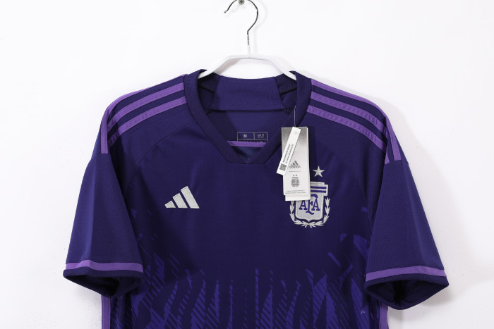 【2 Stars】Argentina Away Man Jersey 2022