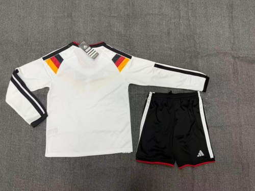 Germany 2026 World Cup Home Long Sleeve Kids Suit
