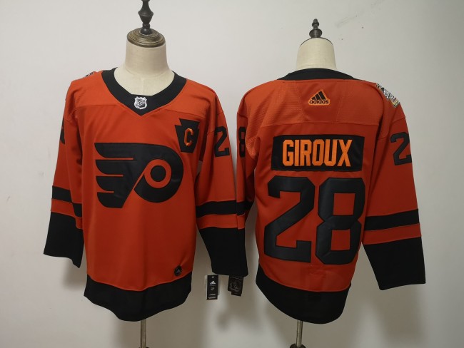 Philadelphia Flyers 2019 NHL Stadium Series Jersey Dark Orange NO.28 GIROUX