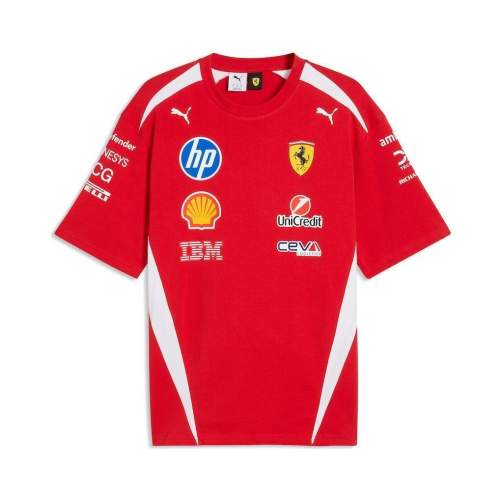 2026 Ferrari Racing T-Shirt Red