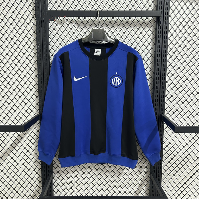 Inter Milan Hoodless Sweatshirt Training  Jersey 25/26