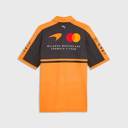 2026 McLaren Polo Shirt Orange NO Number
