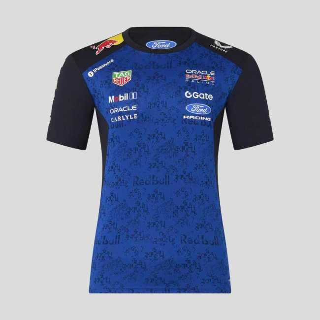 2026 Red Bull Racing T-shirt Black and blue NO Number