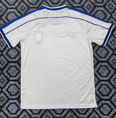 Brazil White Retro Jersey 1998