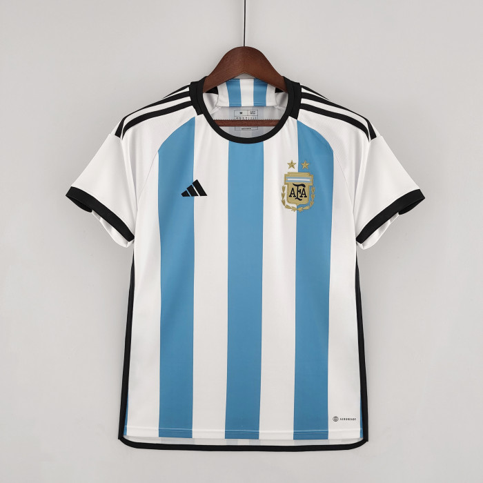【2 Stars】Argentina Home Man Jersey 2022